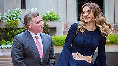 بالصور: شاهدي أناقة الملكة رانيا في رحلتها لأستراليا