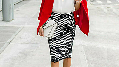 Now Trending: Printed Pencil Skirts