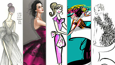 متخصصو رسم الأزياء يحتفلون بمرور خمسة أعوام على إطلاق موقع فستاني