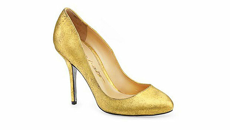 أحذية ألبرتو موريتي من الذهب الخالص