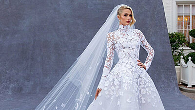 10 Beautiful Long-Sleeve Wedding Dresses