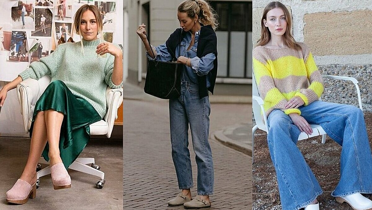 One Rule For Pairing Shoes With Wide Leg Jeans - PureWow