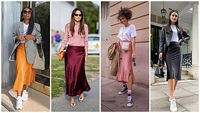 Slip Skirts Are in Trend: Here's How to Style Them For Every Occasion!