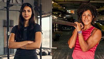 Asmaa Z. and Diala J. Amongst  The Game-Changing Fitness  Coaches in What Was Once  A Male-Dominated Industry