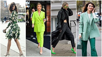 Summer 2023 Is All About Green; Let's Style It Together!