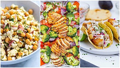 Seven-Day 1200-Calorie Healthy Meals For Every Week!