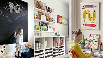 10 Ideas for Creating the Ideal Kids' Room for the School Season