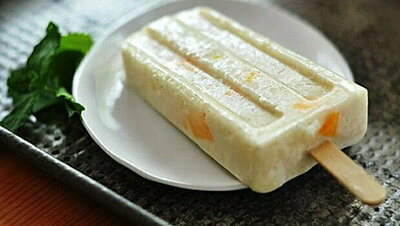 Coconut and Mango Rice Pudding Popsicles Recipe