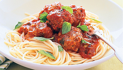 A Tasty Italian Spaghetti Sauce with Meatballs Recipe