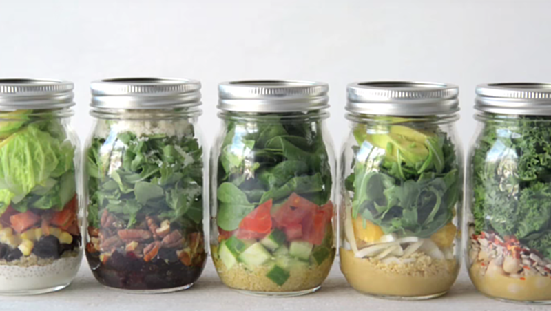 Let This Food Blogger Show You How to Make a Salad in a Jar