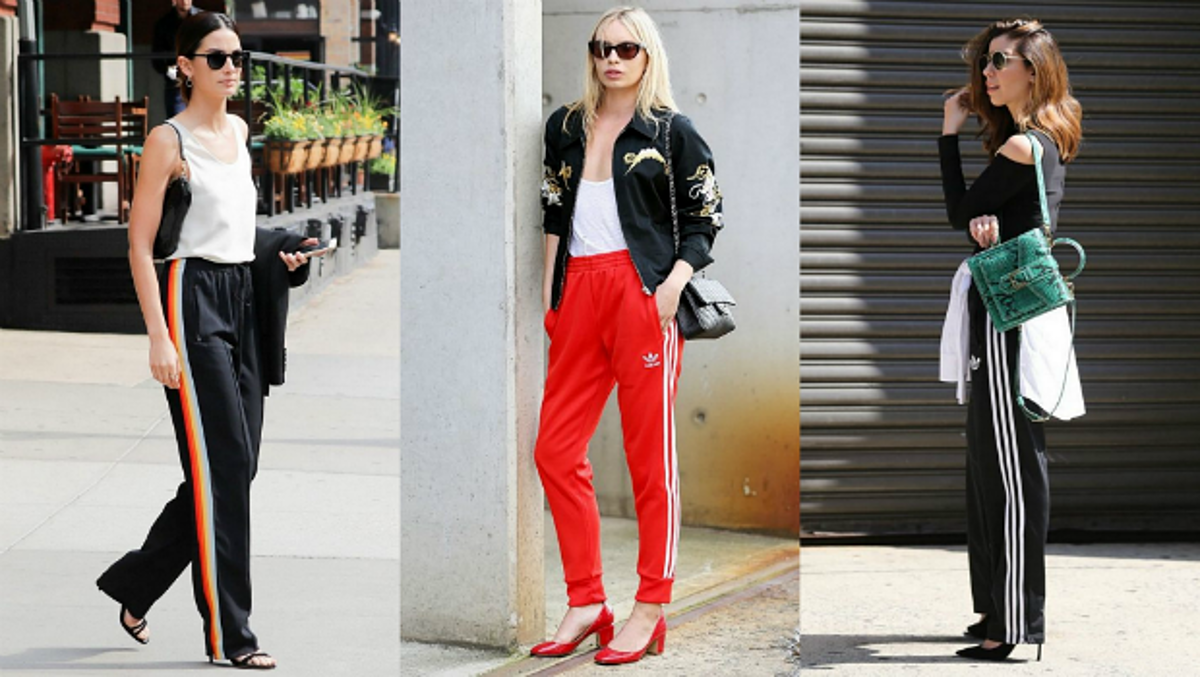 Give Track Pants and T-Shirts the Fashion Girl Treatment, What to Wear  Tomorrow, According to the Biggest Street Style Trends Right Now