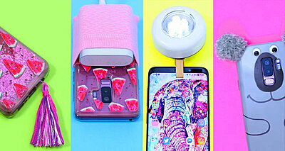 4 Easy DIYs to Update Your Phone with a Practical and Cute Case