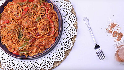 Quick and Easy Cajun Shrimp Pasta Recipe with a DIY Cajun Seasoning