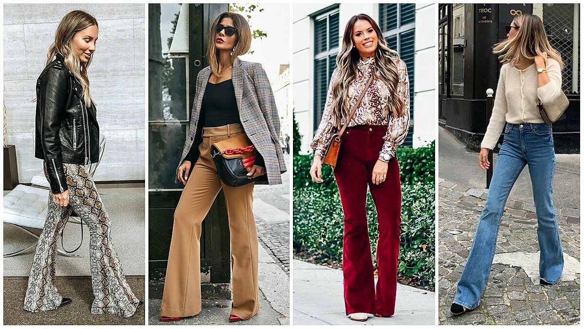 From Rockstars to Street Style Flared Pants are Back  How to Wear Flared  Jeans Pants Tre