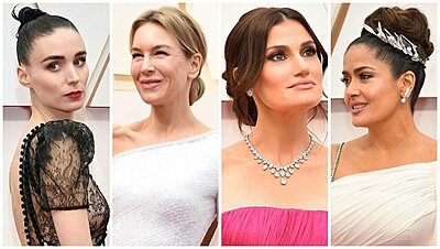 Oscars 2020: Watch How to Recreate a Red Carpet Bun Like Celebs