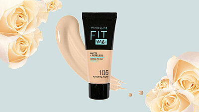 Fustany Tried It: The Maybelline Fit Me Matte+Poreless Foundation