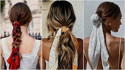 Friday Fashion Fits: How to Wear a Scarf With Different Hairstyles