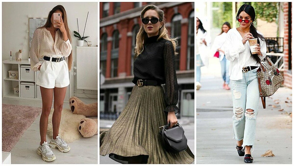 15 Modern ways to wear a belt, Gucci Belt Style Ideas