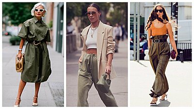 Friday Fashion Fits: How to Wear the Chive Green Color Trend