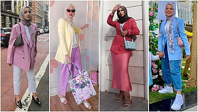 How to Wear and Style Colorful Blazers With Hijab