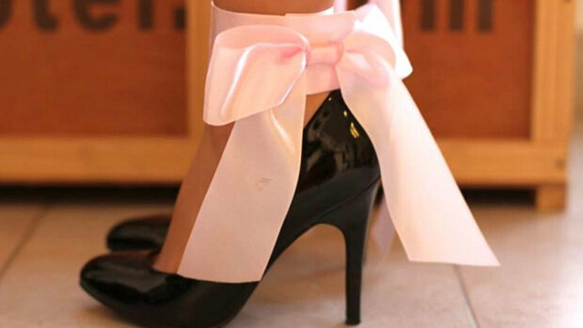 DIY Kate Spade Grande Bow Inspired Heels