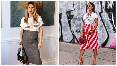 7 Tips on How to Wear Skirts During Pregnancy