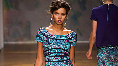 Cheerful Prints at Nicole Miller's Spring/Summer 2014 Collection