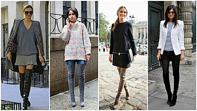 Currently Trending: Over-the-Knee Boots