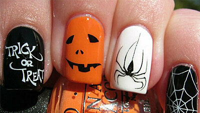 Spooky Nail Art for Halloween