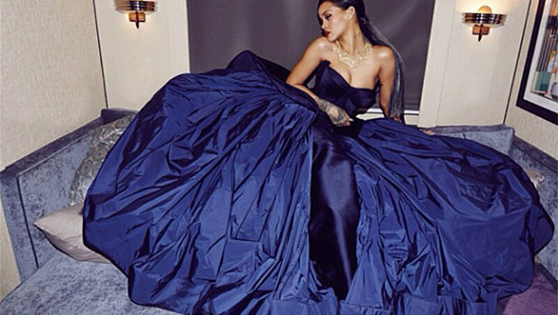 Rihanna Wows in Zac Posen Gowns at Her First Ever Diamond Ball