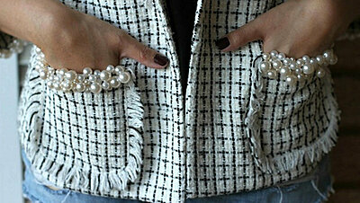 DIY Chanel Tweed Jacket Makeover