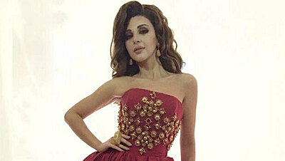 Myriam Fares Wows in a Rami Kadi Dress