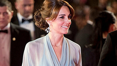 Kate Middleton Chooses a Glamorous Look for the 'Spectre' London Premiere