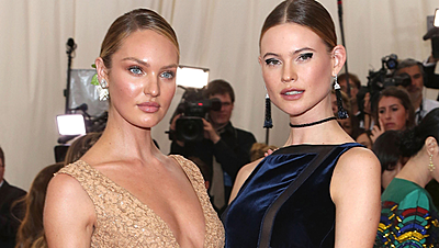 Victoria's Secret Models Candice and Behati Are Showing Off their Pregnancy Style!