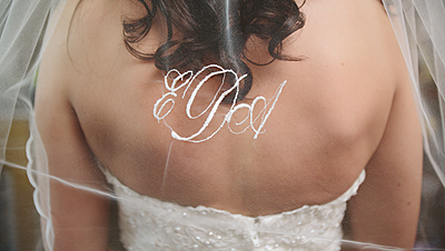 Monogrammed Wedding Veils: A Bridal Trend to Personalize Your Look