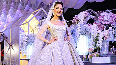 A Roundup of Lebanese Brides Who Wore the Best Wedding Dresses in 2016