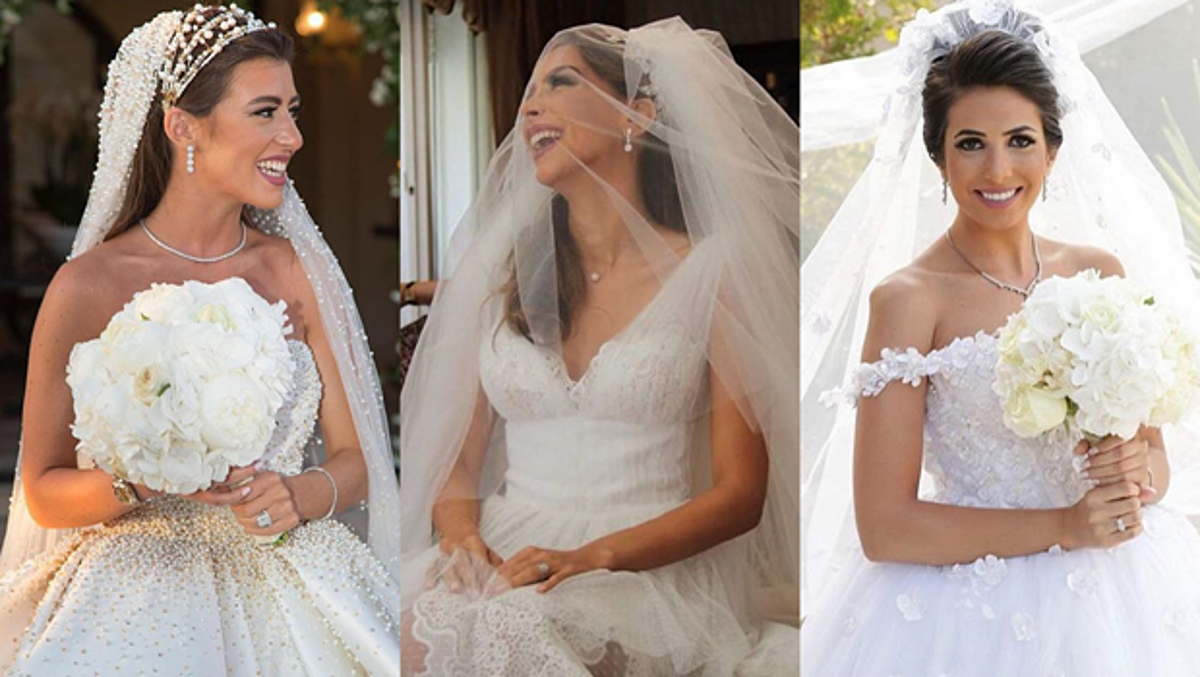 Traditional jordanian clearance wedding dresses