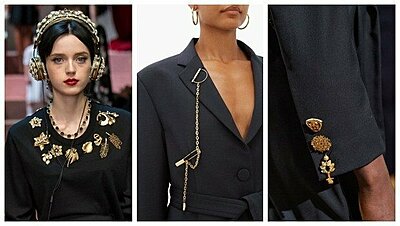 How to Wear Pins and Brooches to Easily Update Your Clothes