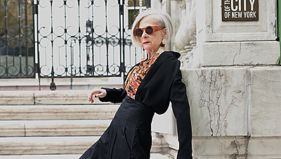 This Woman Started a Fashion Career at the Age of 64, and She Rocks!