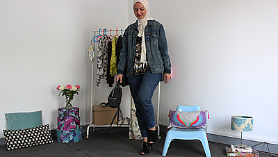 How to Style Your Denim Jacket with Hijab in 4 Different Ways!