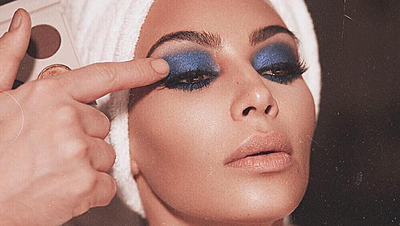 How to Wear Bright Eyeshadow like Kim Kardashian This Spring
