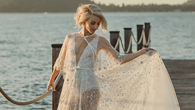 You Will Consider a Beach Wedding When You See These Unique Gowns