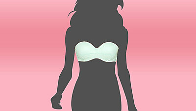 Fustany Wore It: Victoria's Secret Body by Victoria Strapless Bra