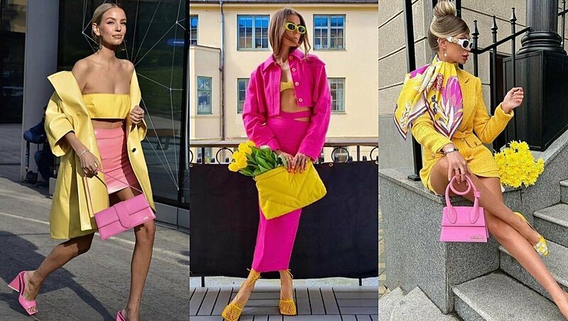 Yes! You Can Wear Pink and Yellow Together and Look Incredibly Chic