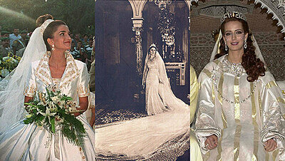 Take a Look at the Wedding Dresses Worn by Arab Royals Throughout the Years
