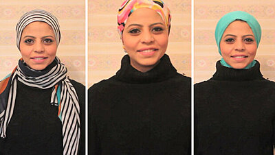 How to Wrap Your Hijab with Turtleneck Tops