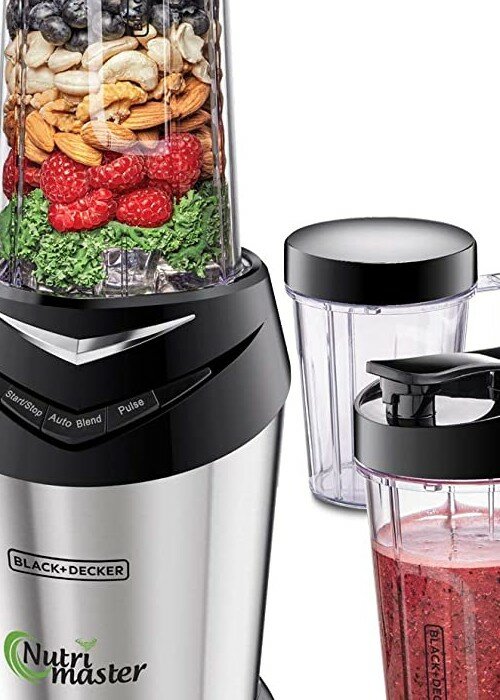 Black+Decker - 600W NutriMaster Blender & Smoothie Maker