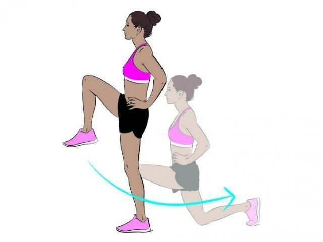 Reverse Lunges