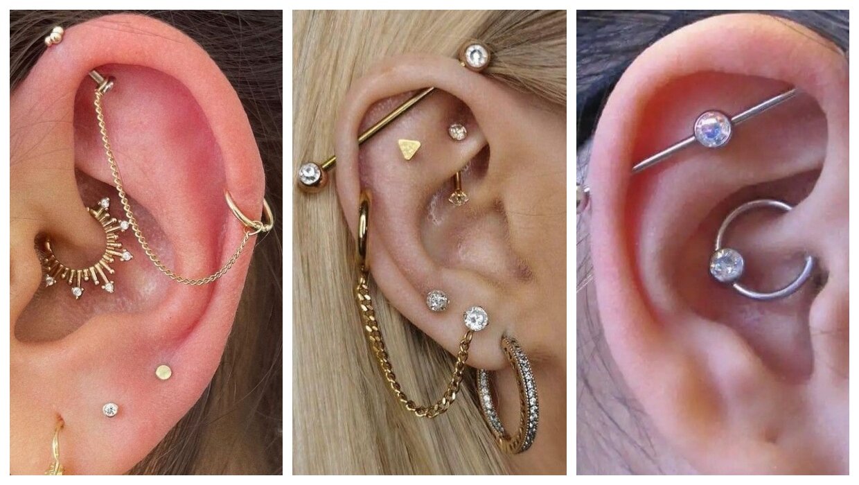 cool ear piercings for girls ideas