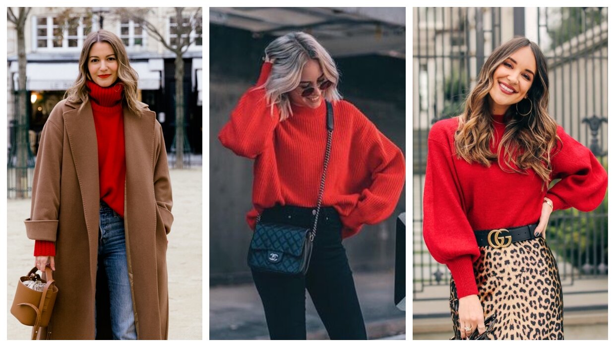 Red Christmas outfit ideas
